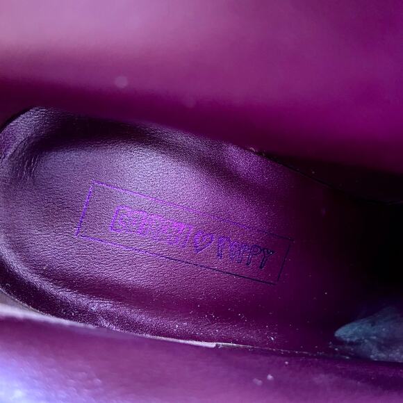 COACH Poppy Ambrielle Brown Leather Booties - Picture 9 of 11